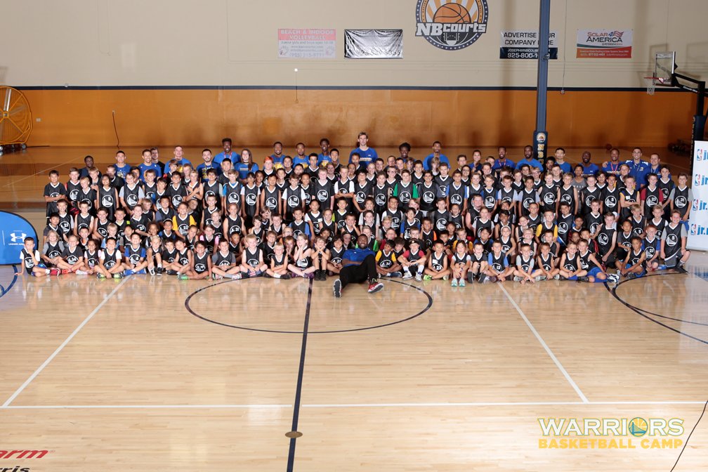 The <a href="/warriors/">Golden State Warriors</a> and @festus hosted an awesome summer camp at Livermore!

on.nba.com/28YdFSU