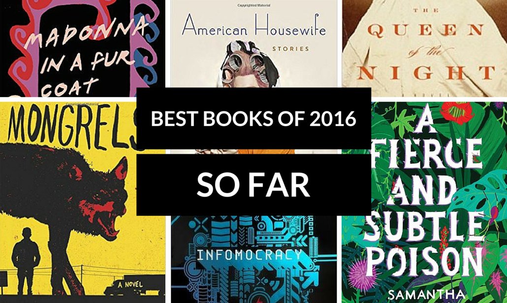 BookRiot's tweet photo. Books from @SGJ72, @alexanderchee, & more in our picks for Best Books of 2016, So Far: https://t.co/NrAzu4R4ul https://t.co/q42YybCwJo