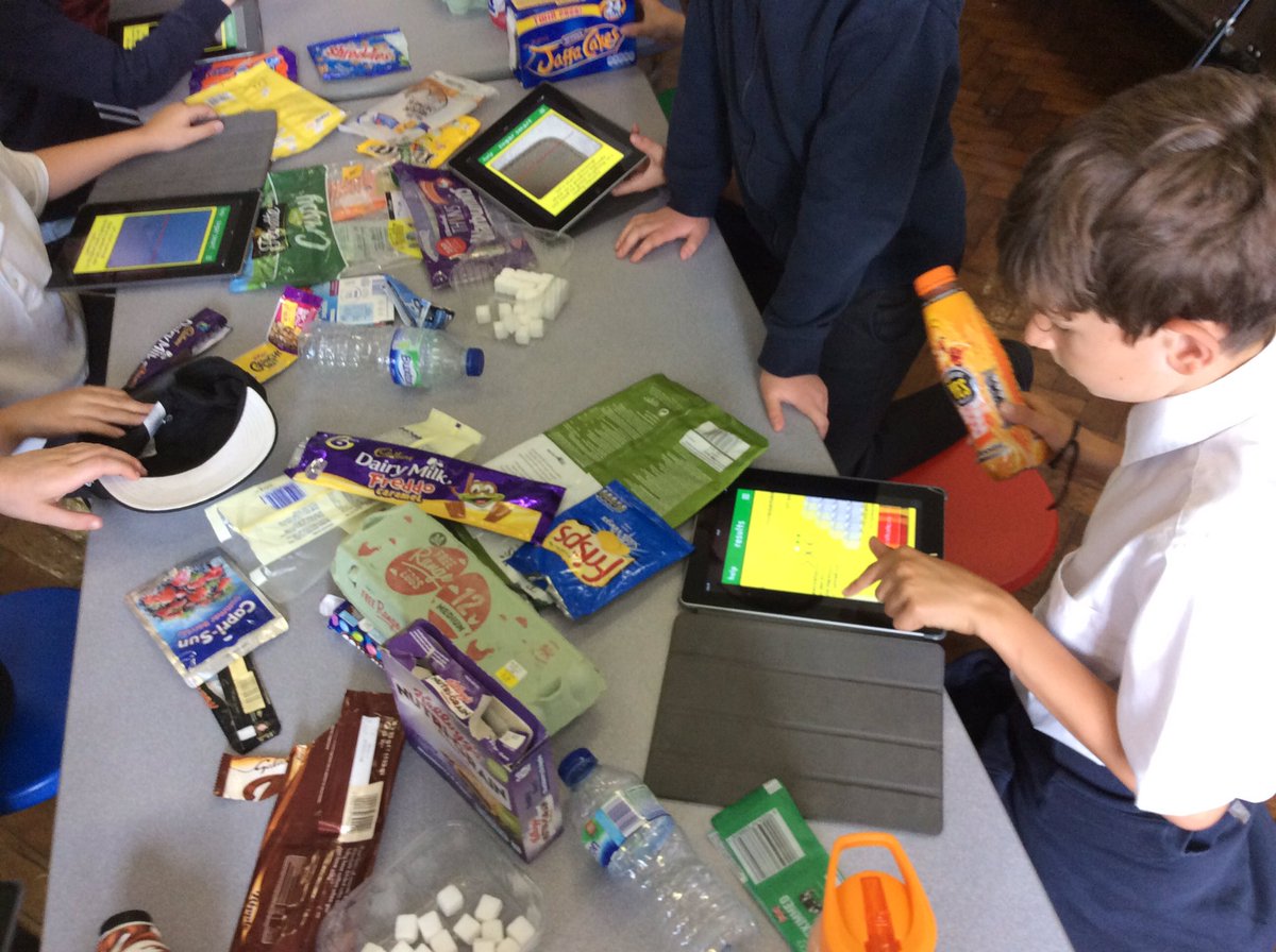 We found out how much sugar was in a number of foods. Remember, only 24g (6 sugar cubes) a day!