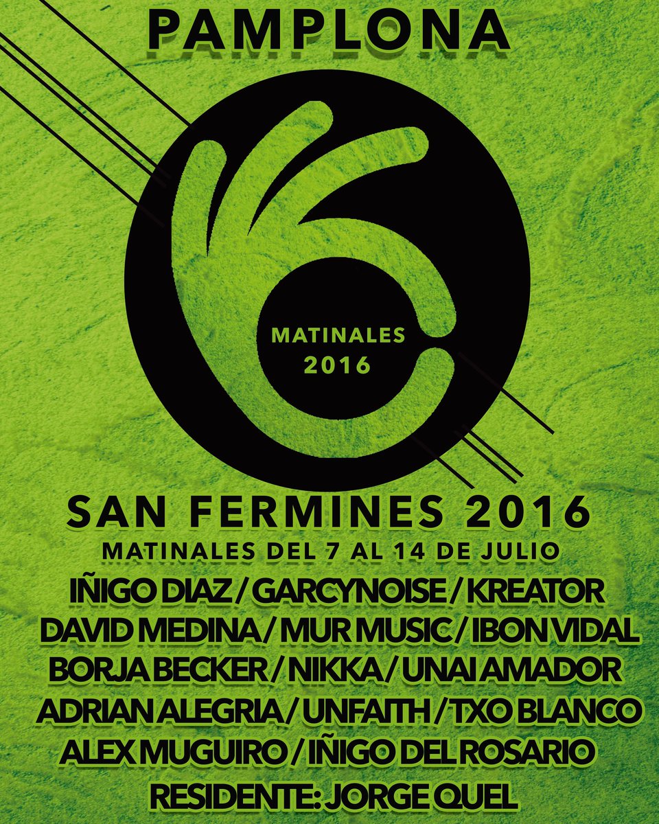 Jorgequelochoa's tweet photo. Volvemos estos Sanfermines 2016 con GOODMORNINGPAMPLONA..!! https://t.co/H9cRaPJoOM