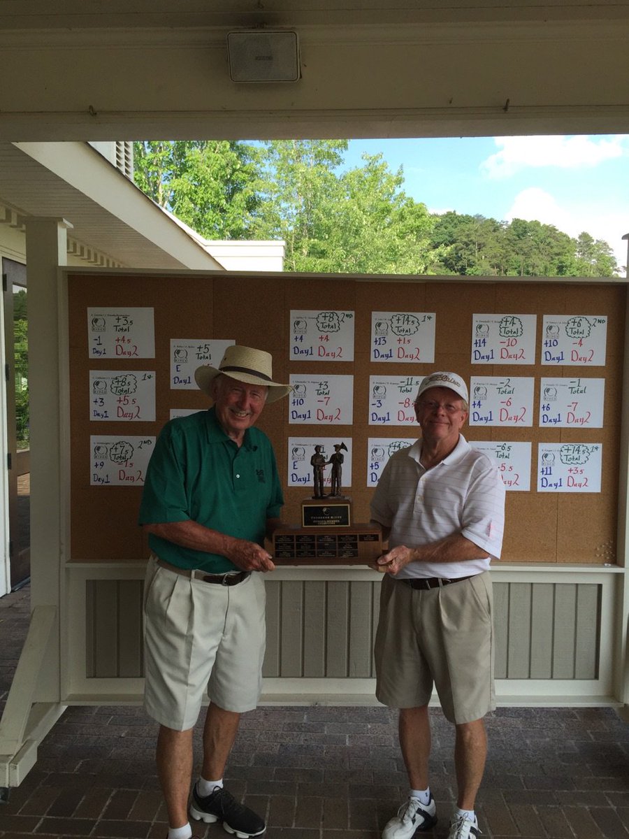 CherokeeGolfAL's tweet photo. Congratulations Jim Crouse and James Sears! 2016 Member-Member Winners! #playcherokee https://t.co/KPp0Uh72yl
