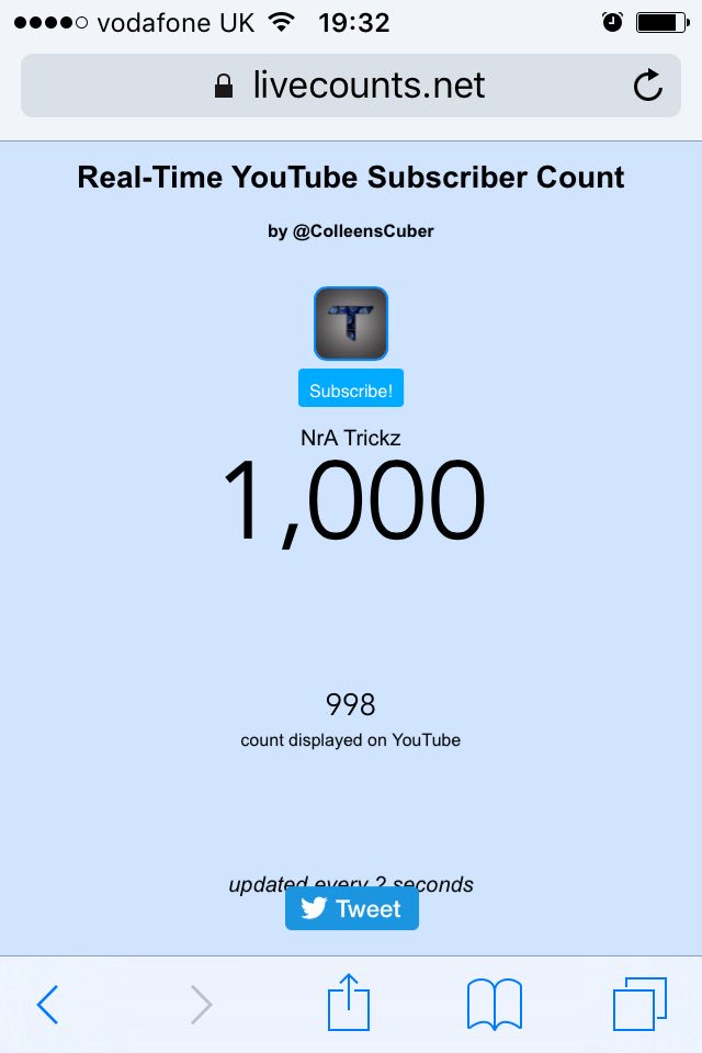 TinMW2's tweet photo. 1k Subscribes. Thanks So Much❤️😘❤️❤️❤️ https://t.co/4KeBWleKVC