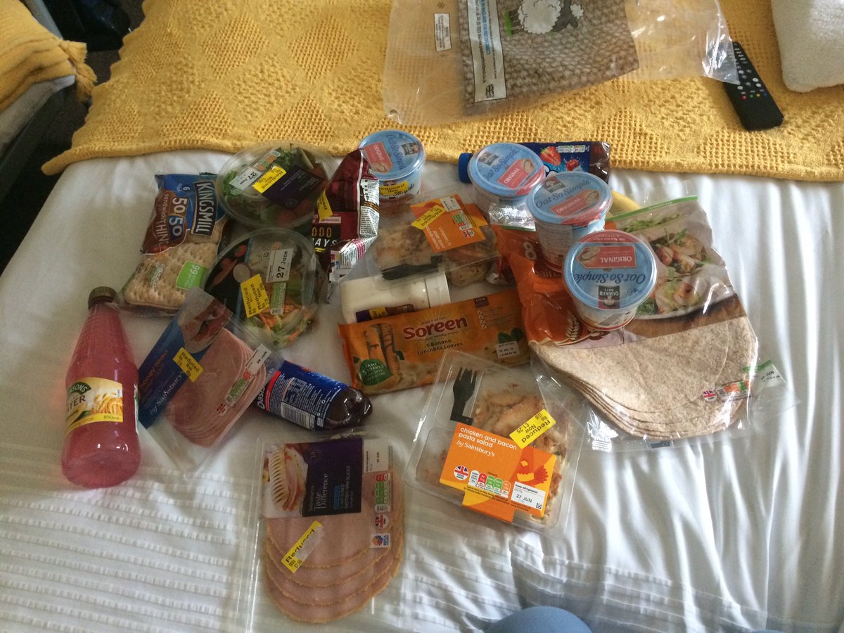 Samrobinsongolf's tweet image. Got enough food for me, caddy and Monty tomorrow! #openqualifying #golf #britishopen