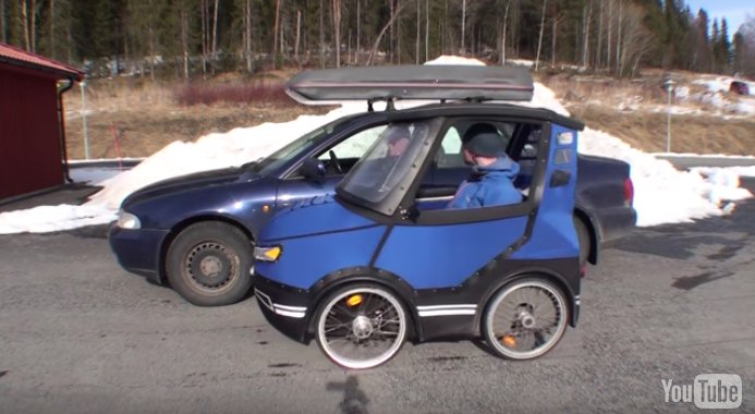 Trending: Is it a bike? Is it a car? It's both and it's pretty awesome ow.ly/HUH0301GA8p