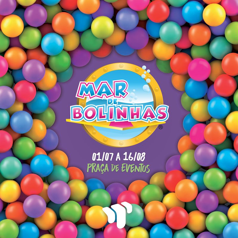 tacaruna's tweet photo. De 01/07 a 16/08, a Praça de Eventos do Taca vai ser invadida pelo #MardeBolinhas! Não vai perder, hein? https://t.co/5TN7IA3uYu