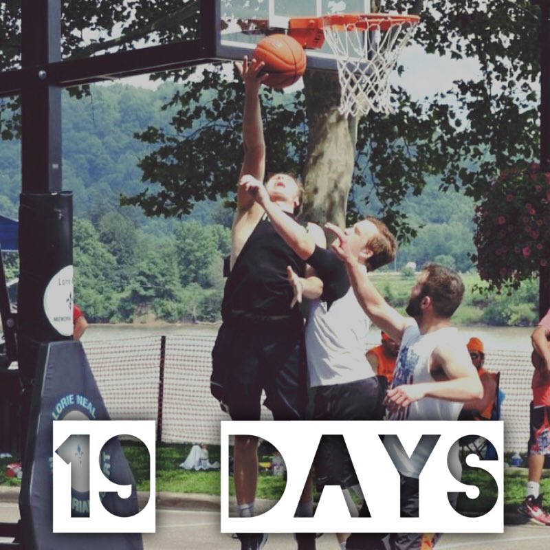 19 days! Sign up now at thehoopproject.com 🏀
Deadline to enter: July 11th at 6pm