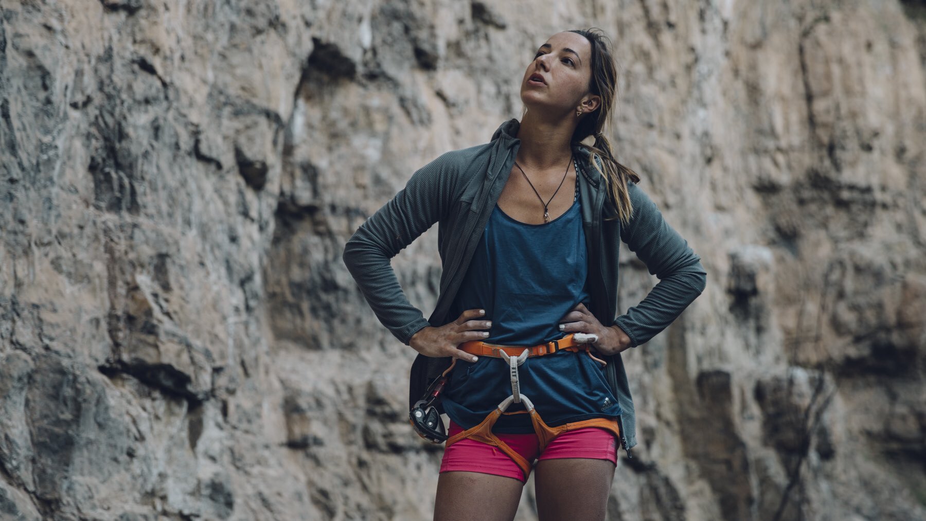 Courtney Sanders on Twitter "Pondering the crux in Rifle climbing 
