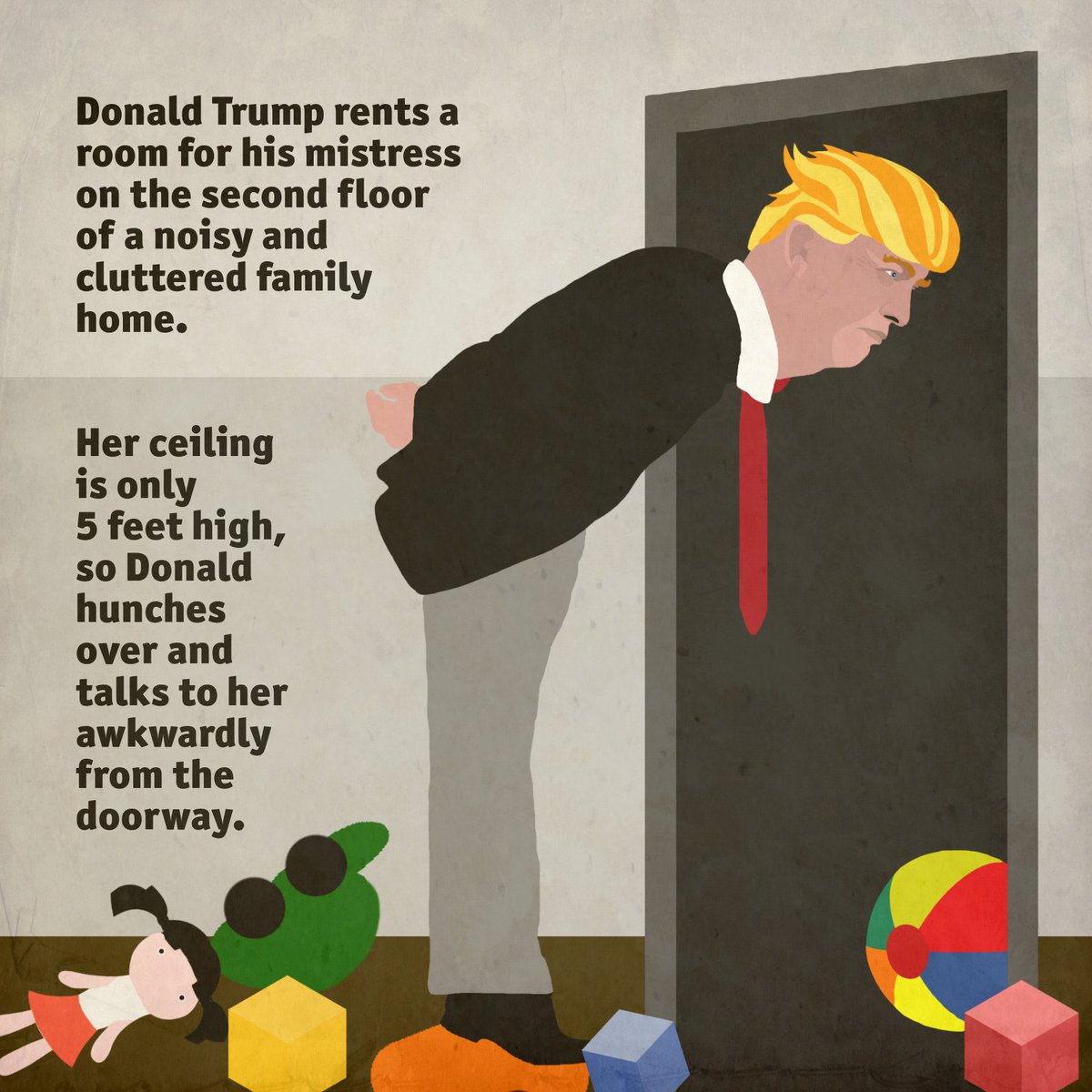 stripedaardvark's tweet photo. Dream #131 : Donald #Trump 's mistress https://t.co/NrNPhFKFKm https://t.co/yl80y9QJWh