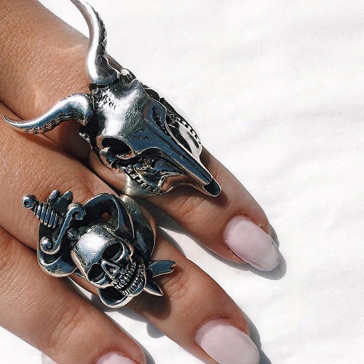 Baphomet Horned Goat Ram Silver Ring, Silver Occult Baphomet Sheep Biker  Ring, SABBATIC GOAT Ring, Templar Knight Ring - Etsy Denmark