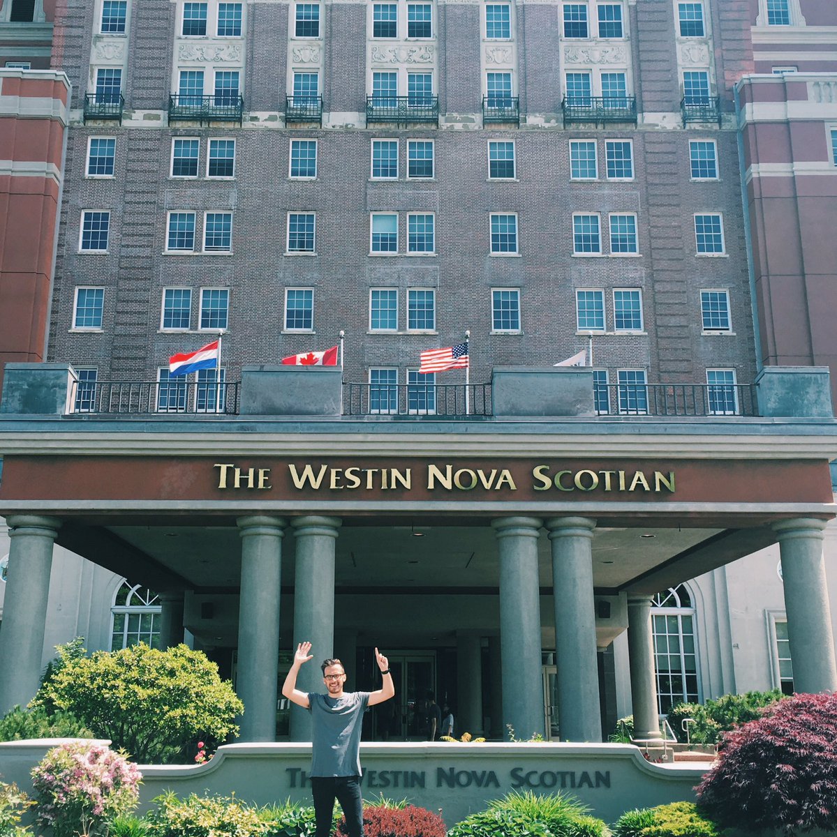 runtowellness's tweet photo. Thanks to @WestinNS for hosting us in Halifax! 6 down, 4 to go! #runtowellness https://t.co/UJzfZxuVny