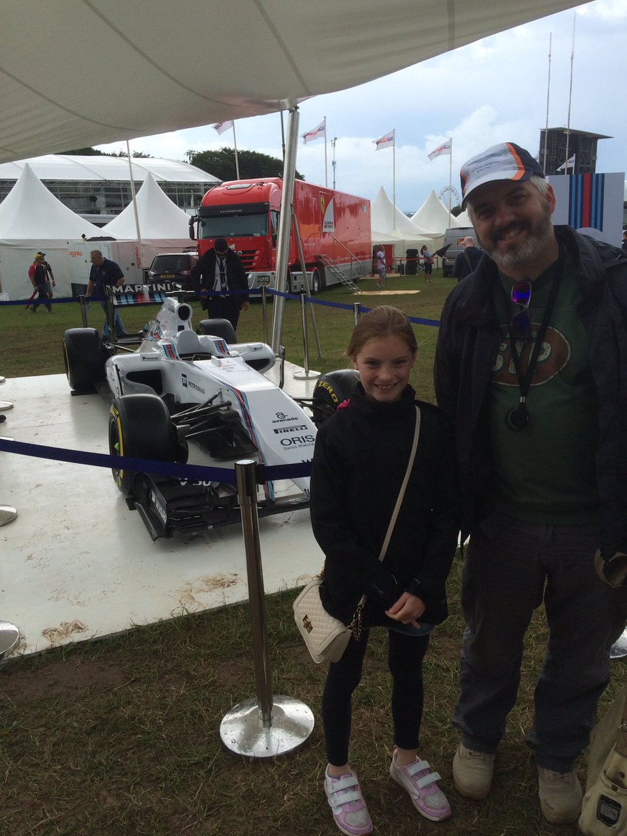 TonyaClassEmb's tweet photo. Great to introduce my daughter to #FOS Goodwood. Thank you #LordMarch for having us, hope the lawn recovers! ⛈☔️🏍🏎 https://t.co/Wnre9yOcTw