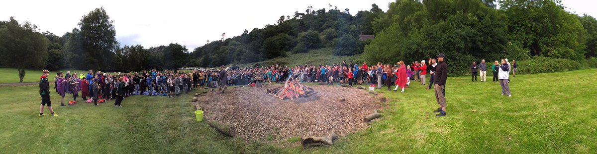 Just come back from an excellent district cub camp #TernValleyDistrict #Cubs100 well done to everyone.