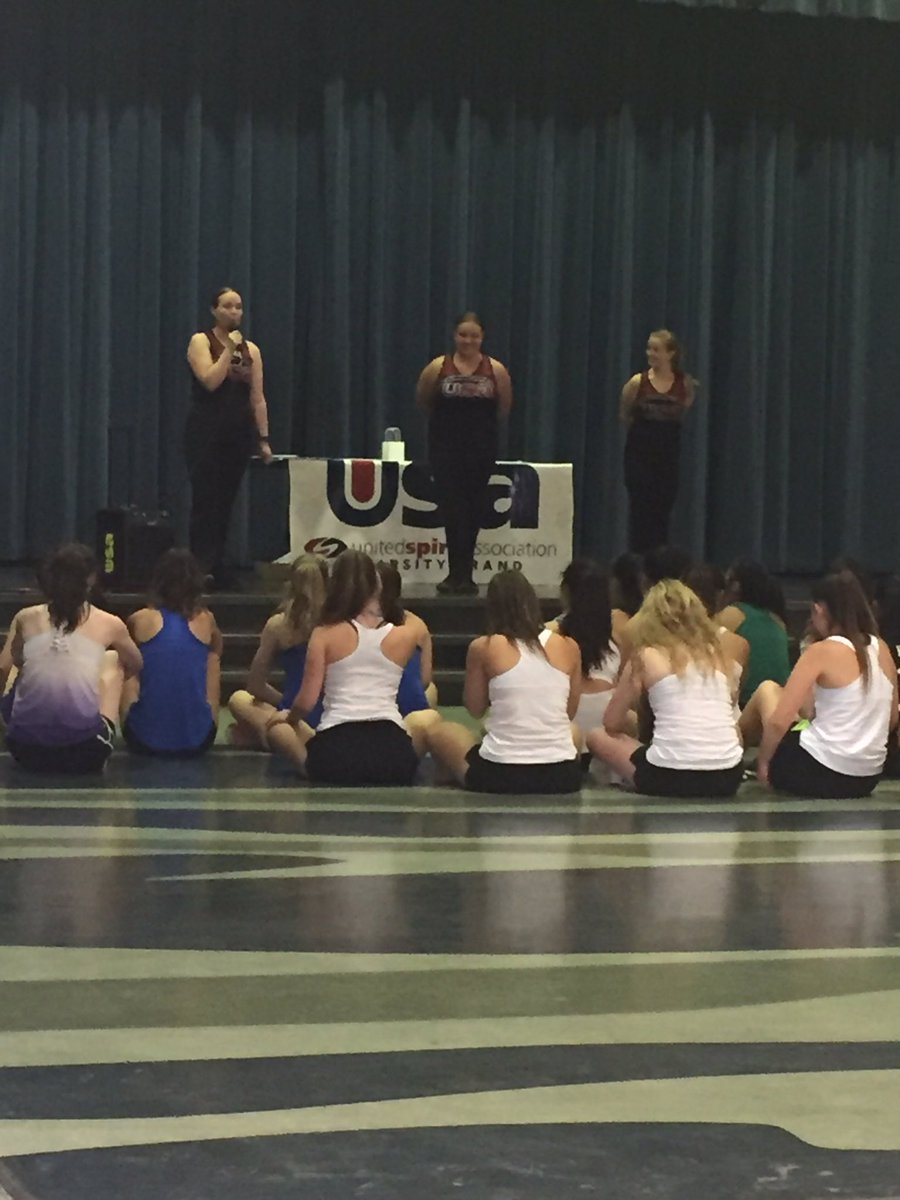 Day 1 of USA officer camp in underway!