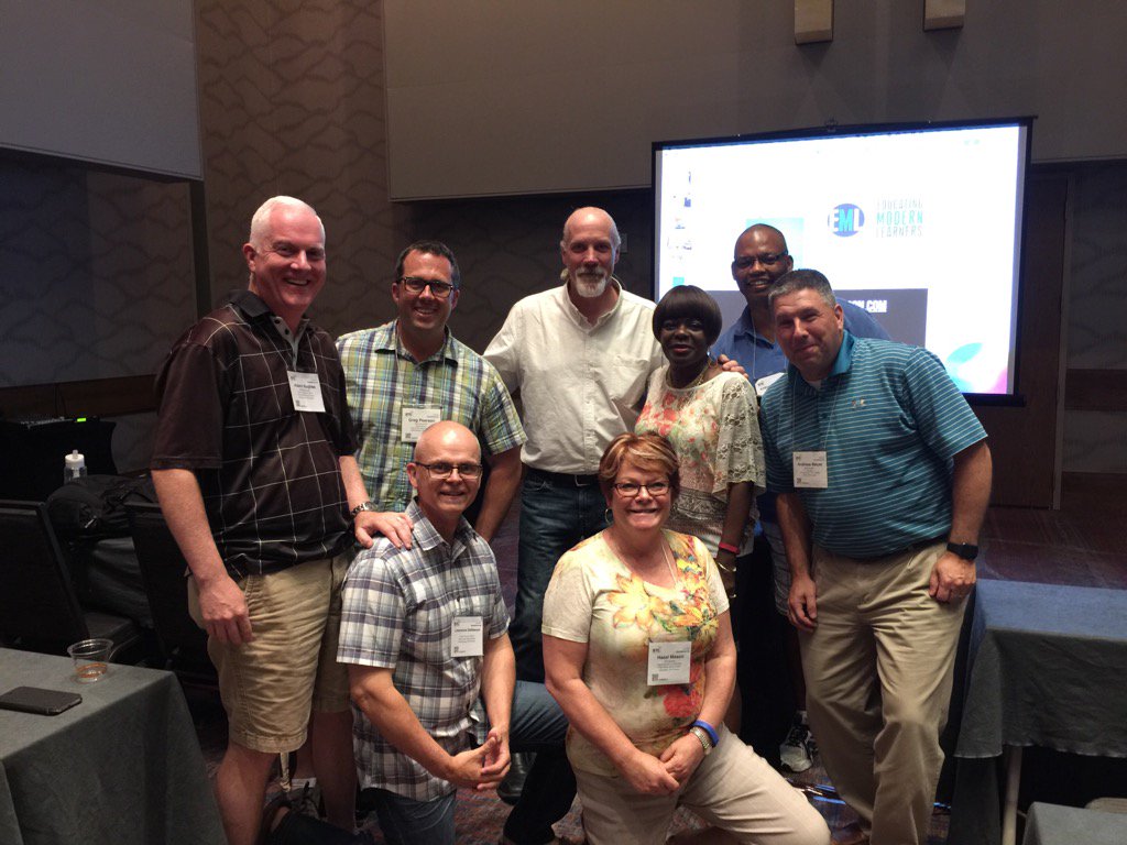 Learning with and from Will Richardson #ISTE2016 #hazelmason #scottmoreash