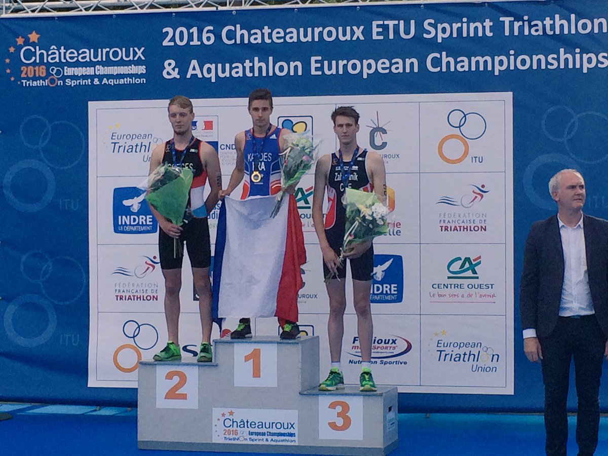FFTRI's tweet photo. Alexis Kardes champion d'Europe junior d'Aquathlon 2016 ! https://t.co/CcNIuwWoAQ
