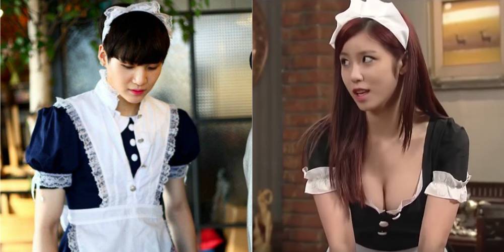allkpop's tweet photo. [EYE CANDY] The sexiest and cutest maids of K-Pop https://t.co/szu9YKVN3T https://t.co/6kph6GtcnT
