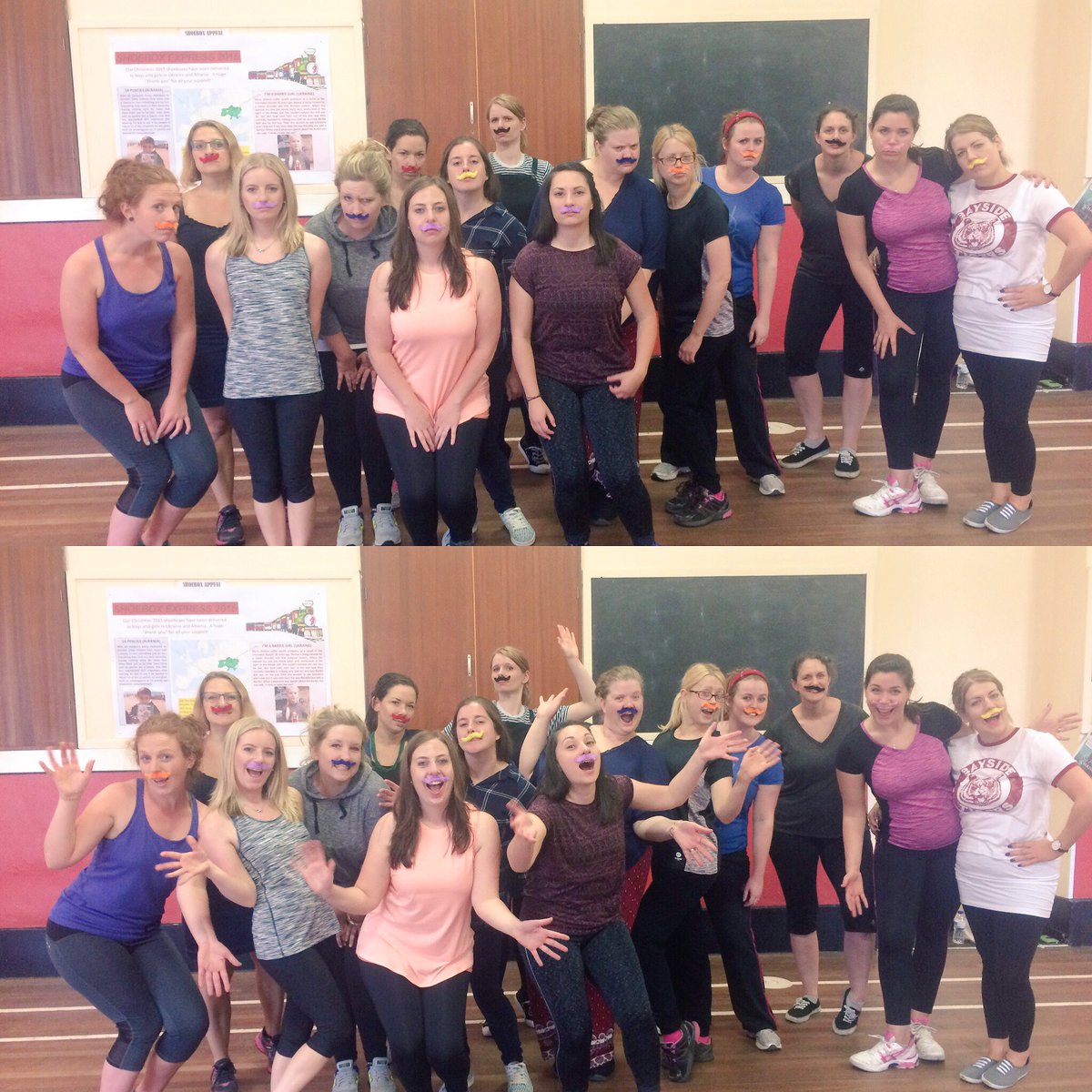 LiannaTCC's tweet photo. @CheerleadingCo @kathielizabeth Lots of fun at Liz's #strictly #henparty in #formby today! Fab moustaches judges! 💃🏼 https://t.co/EBfZtWuXvO