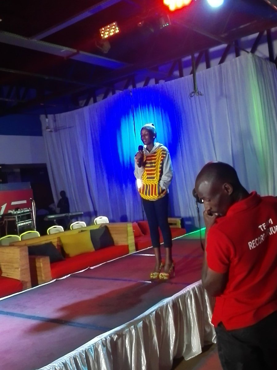 paulsenabulya's tweet photo. #KitengeBarbeque the lady herself behind #Zedfashions https://t.co/YaOKzUzQLT