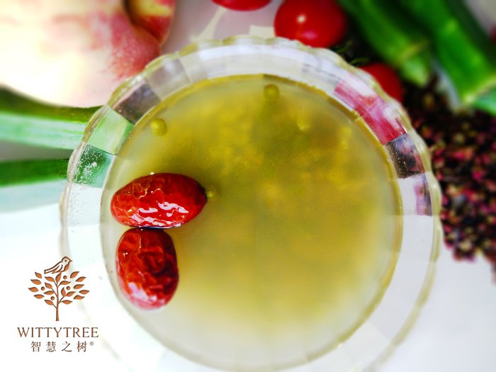 wittytree's tweet image. 红豆薏米汤和绿豆汤，穷人的夏天解暑靠这个了