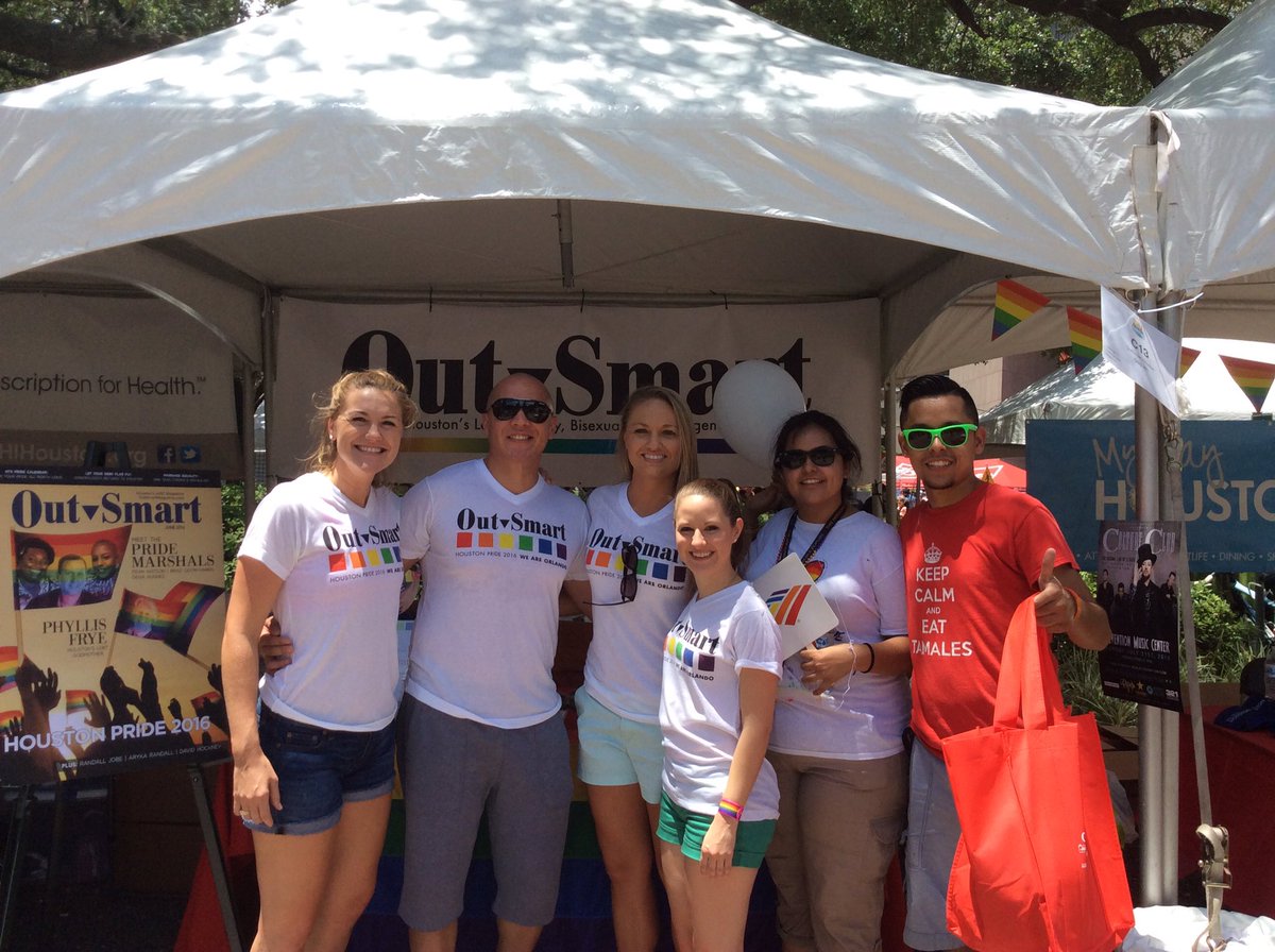 outsmarthouston's tweet image. #outsmartfan #happypride #outsmartmagazine #lgbt #houstontexas #lovewins #houstonlovesorlando #lbgt #Pride2016