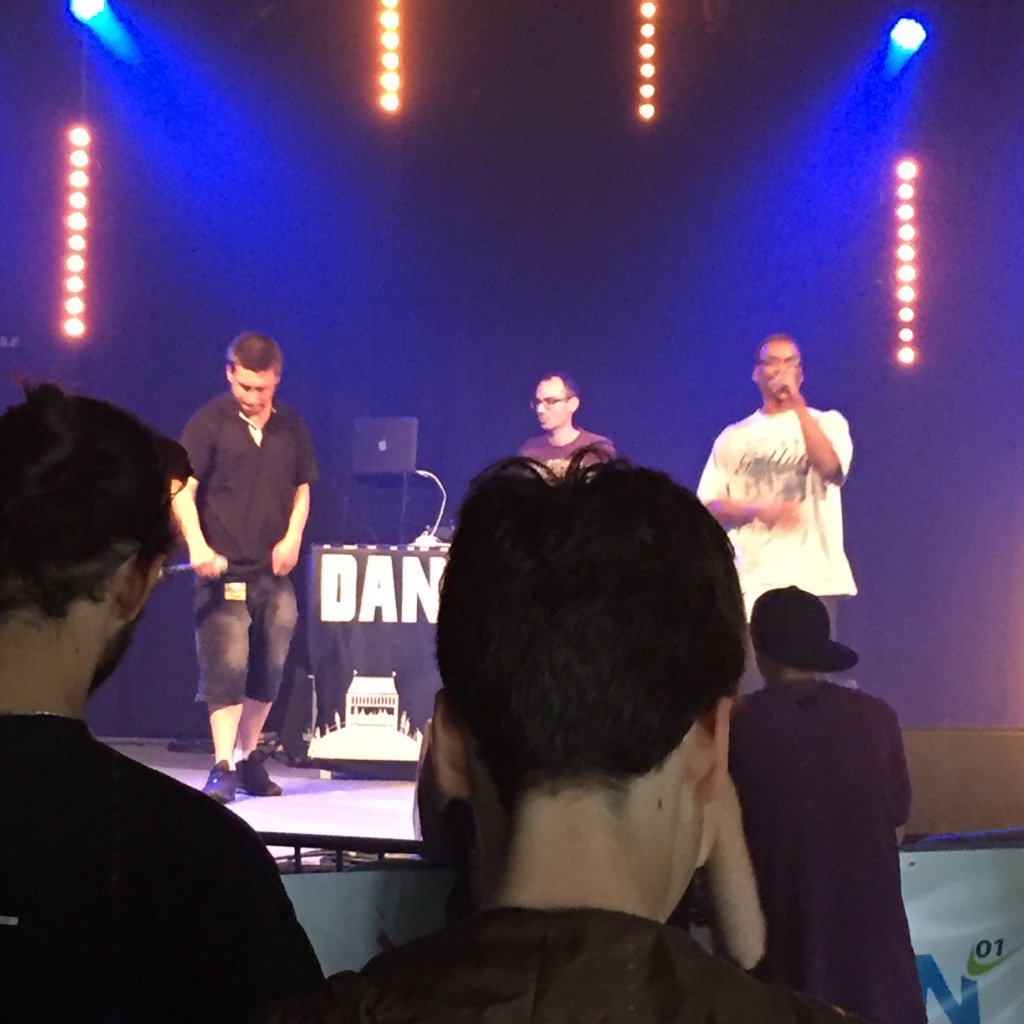 ClaireMarinoni's tweet photo. Deuxième étape du #TourDuLapin au #DTK #RIME sur scène #Addim01 a #Viriat https://t.co/RKBzD7BrFR
