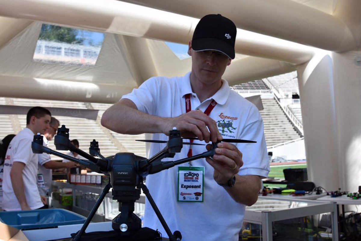 GreaterMTL's tweet photo. Montreal #Drone Expo going on today @ Molson Stadium! Follow the competion on this live feed https://t.co/Nvs75MFP1I https://t.co/2bRk6ewxwh