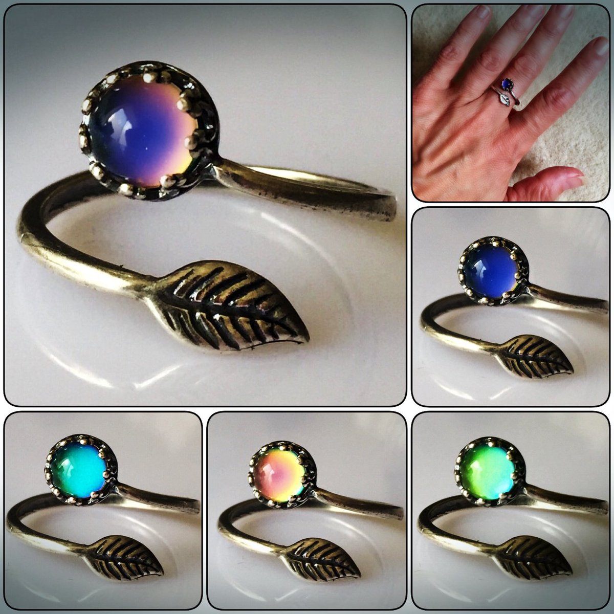Mood_Babe's tweet photo. Love these new adjustable mood rings! So pretty! https://t.co/P6dZUkcZXE https://t.co/dtsYQscEvM