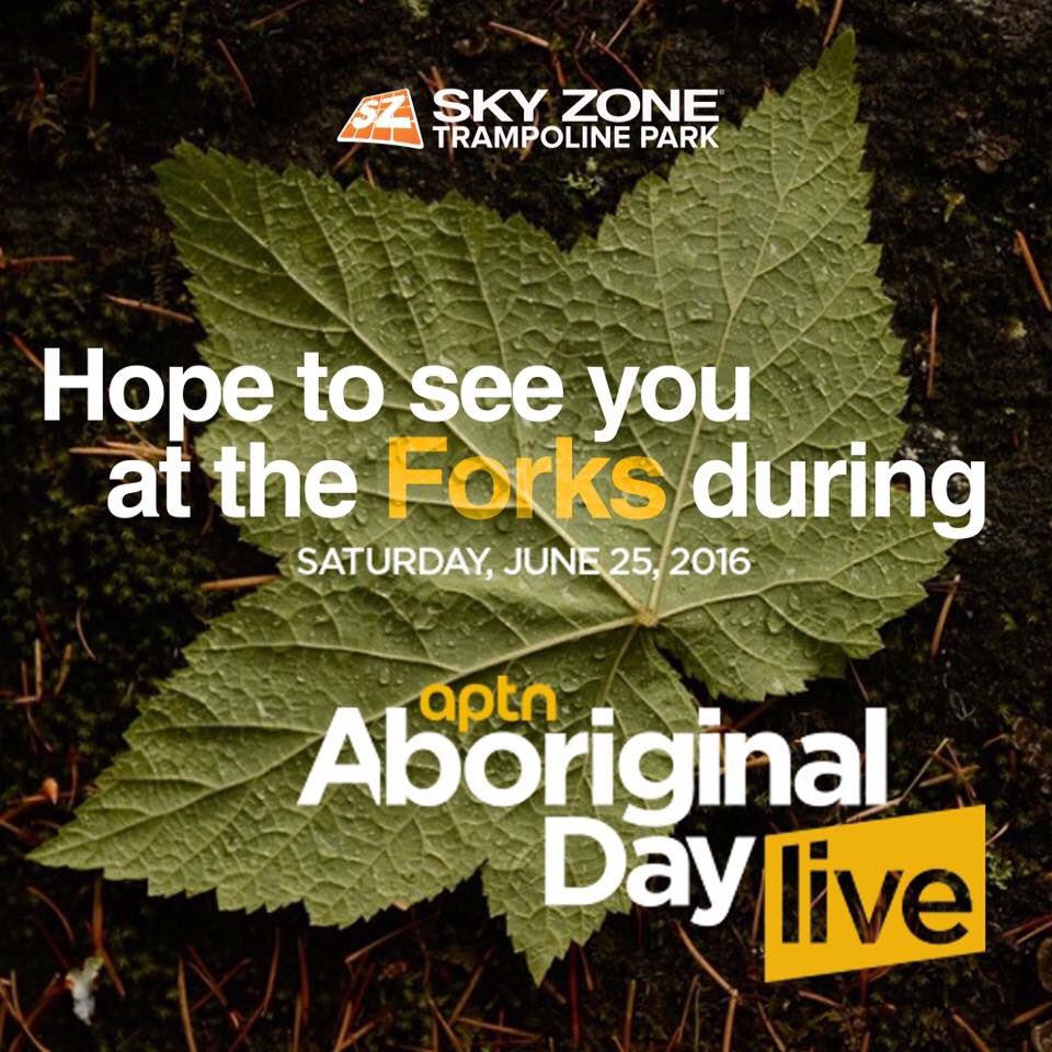 skyzonewinnipeg's tweet photo. Our Team is at #AboriginalDay at @TheForks. Come stop by for some bouncy fun! #Winnipeg @APTN https://t.co/DCrl0Z8TXj