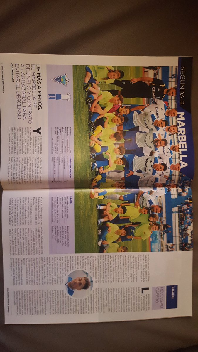 Juanfri_9's tweet photo. Anuario del deporte malagueño 2015 - 2016 de @DiarioSUR @1JulioRodriguez https://t.co/OMdOyHvSpB