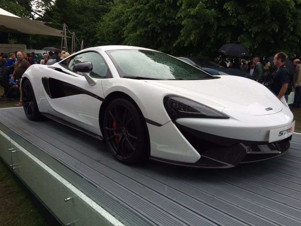 Went to the #GoodwoodFOS, saw some awesome stuff, including my new favourite car #McLaren570s