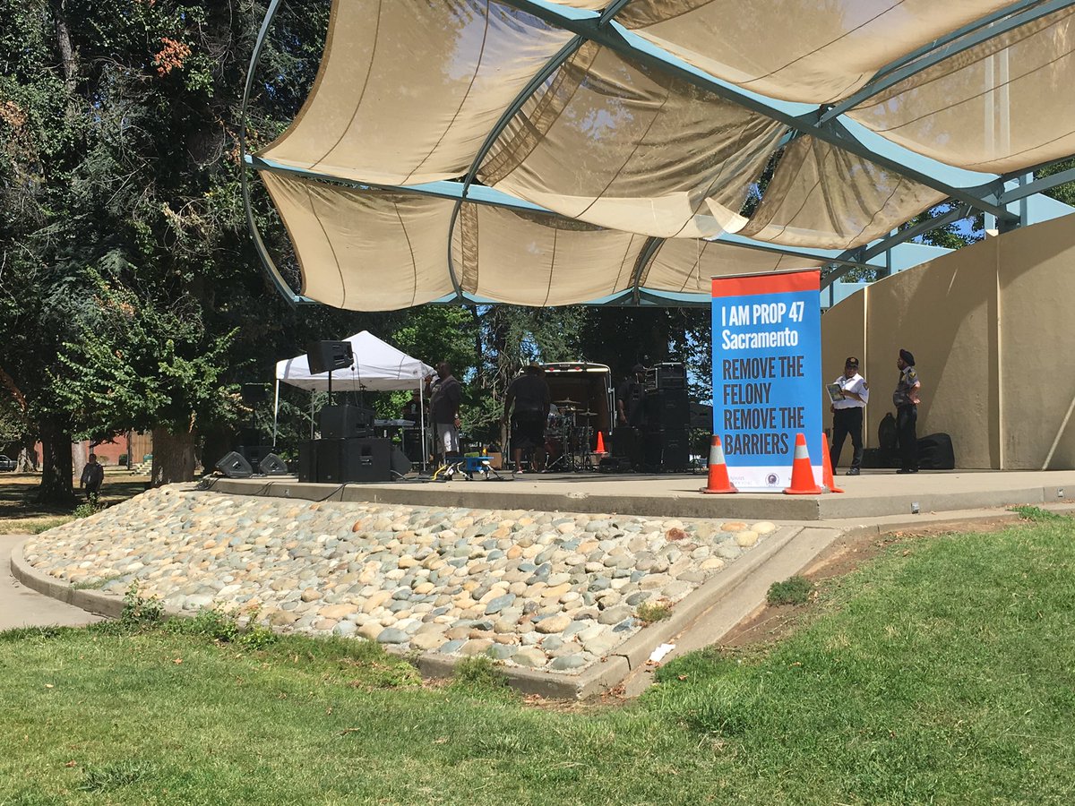 kfmblock's tweet photo. #changeyourrecord #changeyourlife I am prop 47 Sacramento @ the big park today! Mcclatchy park! https://t.co/9IktSgGR8b