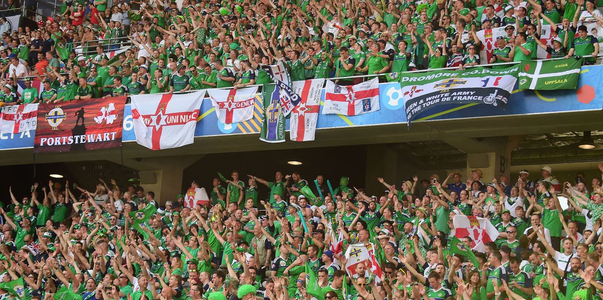 Hit ❤ if you think the Northern Ireland fans have been the best at the Euros.

#NIR