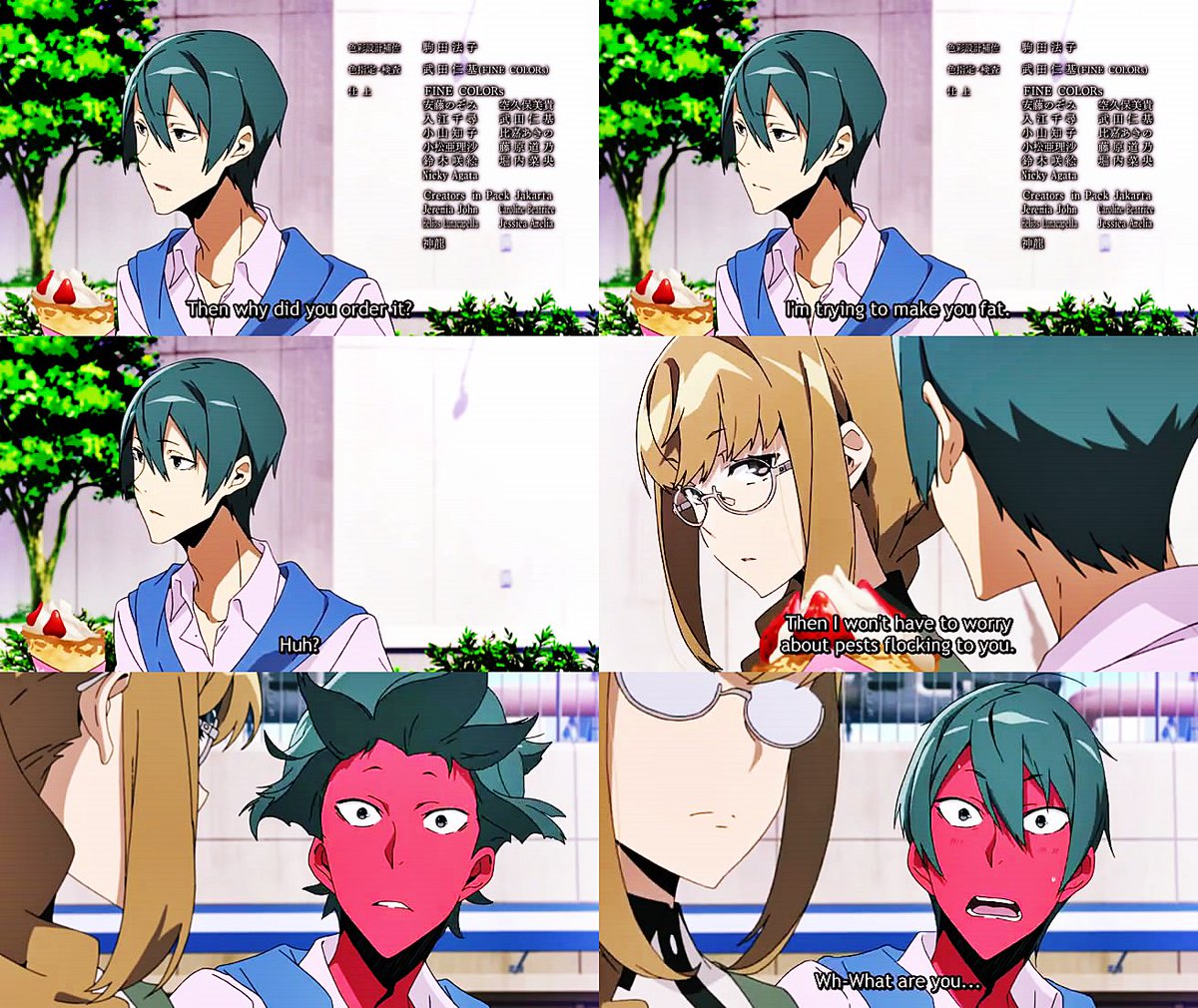 Mai Yuta X Honoka Plesss I Almost Cried Because I M So Hypeeed Kizna Kiznaiver