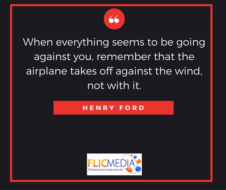 flic_media's tweet photo. Quote for the day!
#Flicmedia #advertising #onlineAds #classified #postforFree https://t.co/uCE6qTob4U