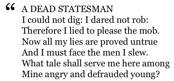 garyszilagy's tweet photo. Rudyard Kipling poem. No reason... https://t.co/TgFXkzJMcg