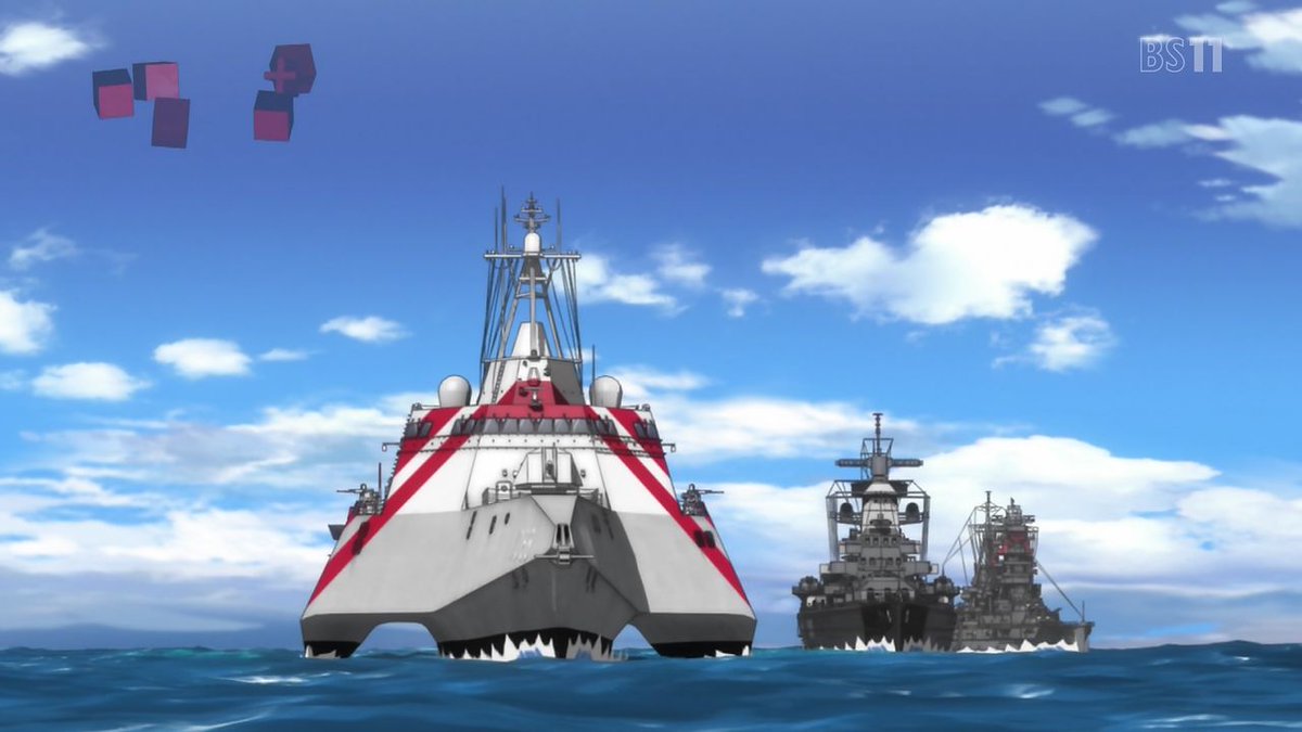 world of warships high school fleet musashi
