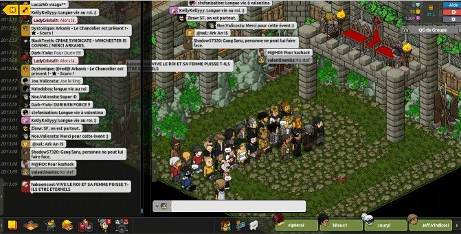 arkanisoff's tweet photo. Super événement d'Arkanis ! Un grand plaisir de retrouver toute notre communauté @HabboFR https://t.co/s0TmUbdwcH