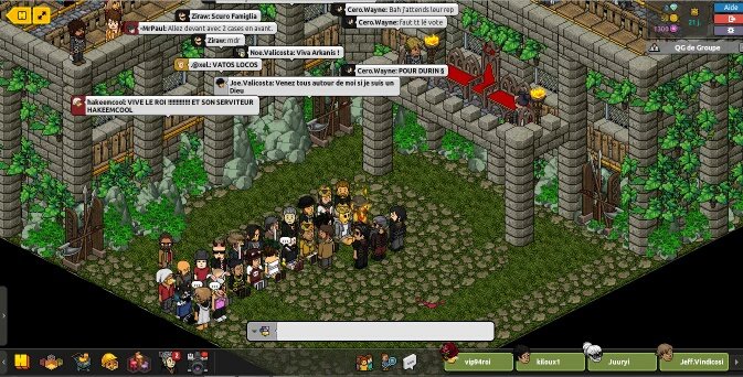 arkanisoff's tweet photo. Super événement d'Arkanis ! Un grand plaisir de retrouver toute notre communauté @HabboFR https://t.co/s0TmUbdwcH