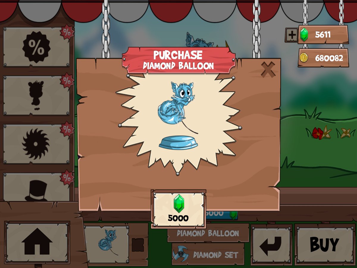 DrewFR2's tweet image. Got the diamond balloon! #FunrRun2