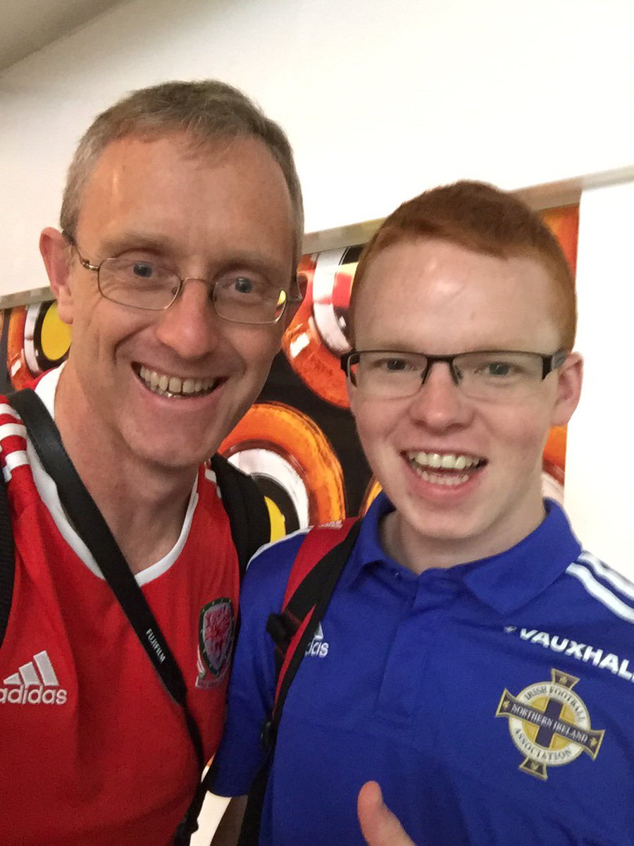 Football unites #EURO2016 #WALNIR