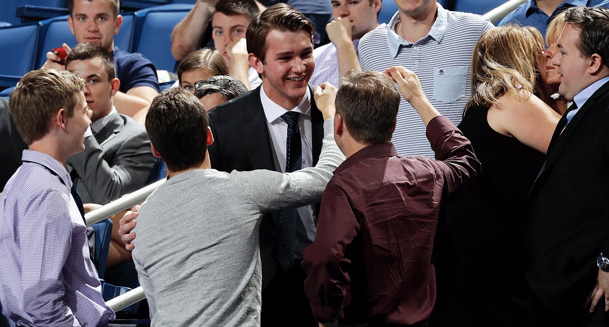 MapleLeafs's tweet photo. .@Proteautype breaks down Day Two of the NHL Draft for the Leafs. #TMLDraft #TMLtalk

READ: https://t.co/1QUYjyYAgY https://t.co/qI2T8TUokH