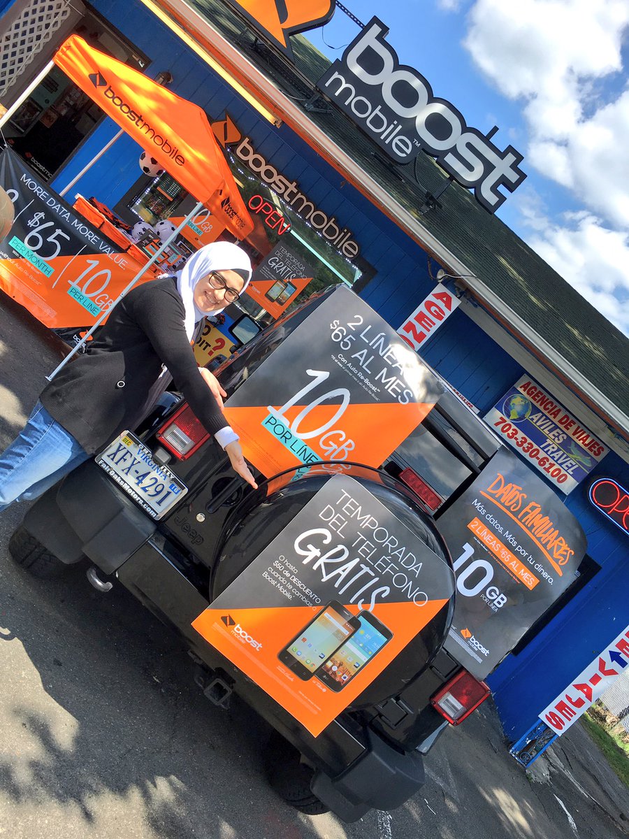 Manassas_BM's tweet photo. Boost-erizing out the jeep! #phonespluseffect https://t.co/sUMKcQ7aX8