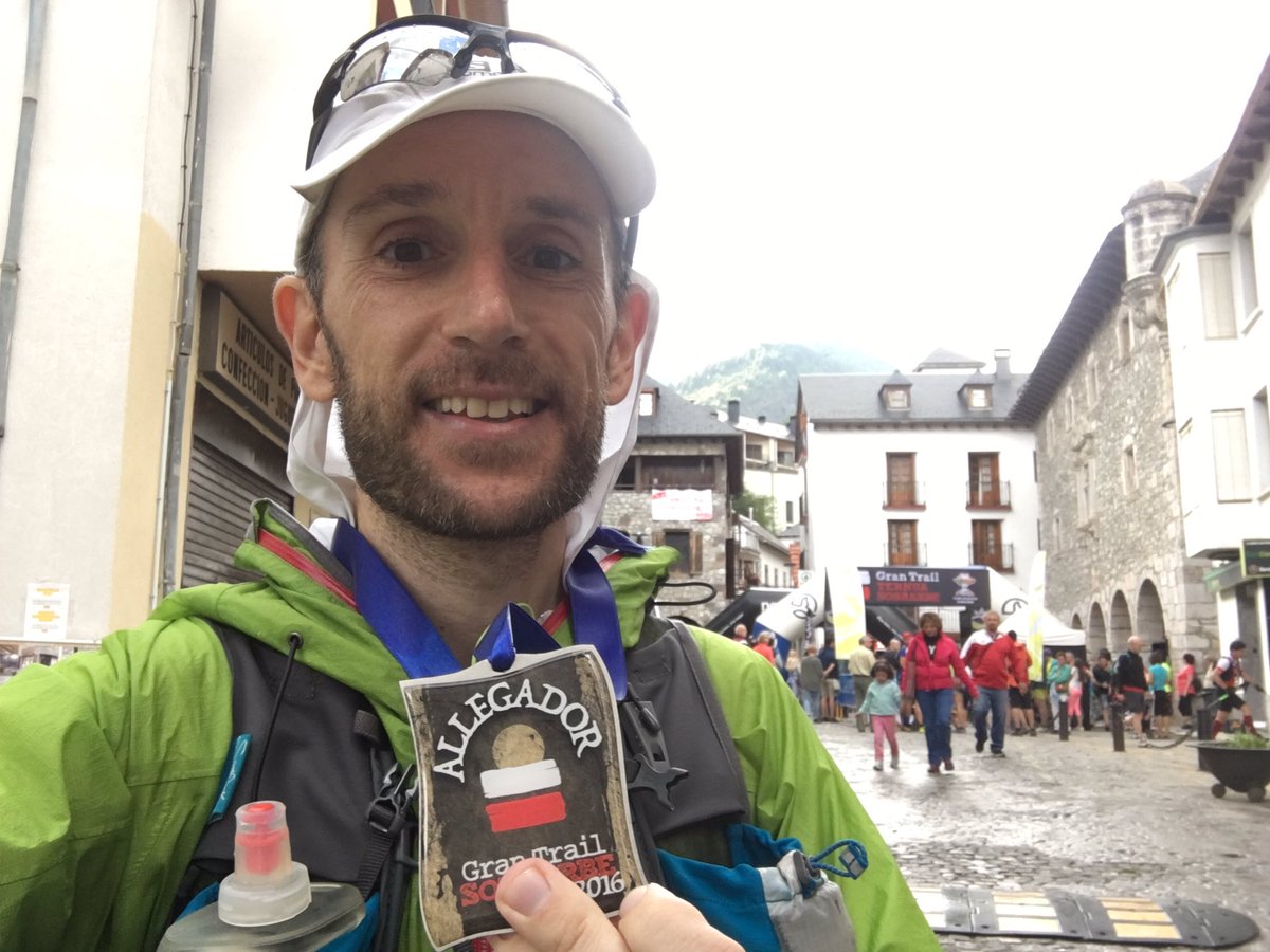 daniel_mesas's tweet photo. Sol, lluvia, granizo y paisajes impresionantes en @trailsobrarbe Hoy se ha disfrutado!! #kmsXAlimentos #Trail4Fun https://t.co/IaHVTNloVq