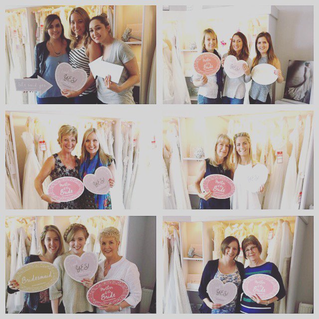 Great day, some of our new brides #sayyestothedress #brides #serendipitybrides