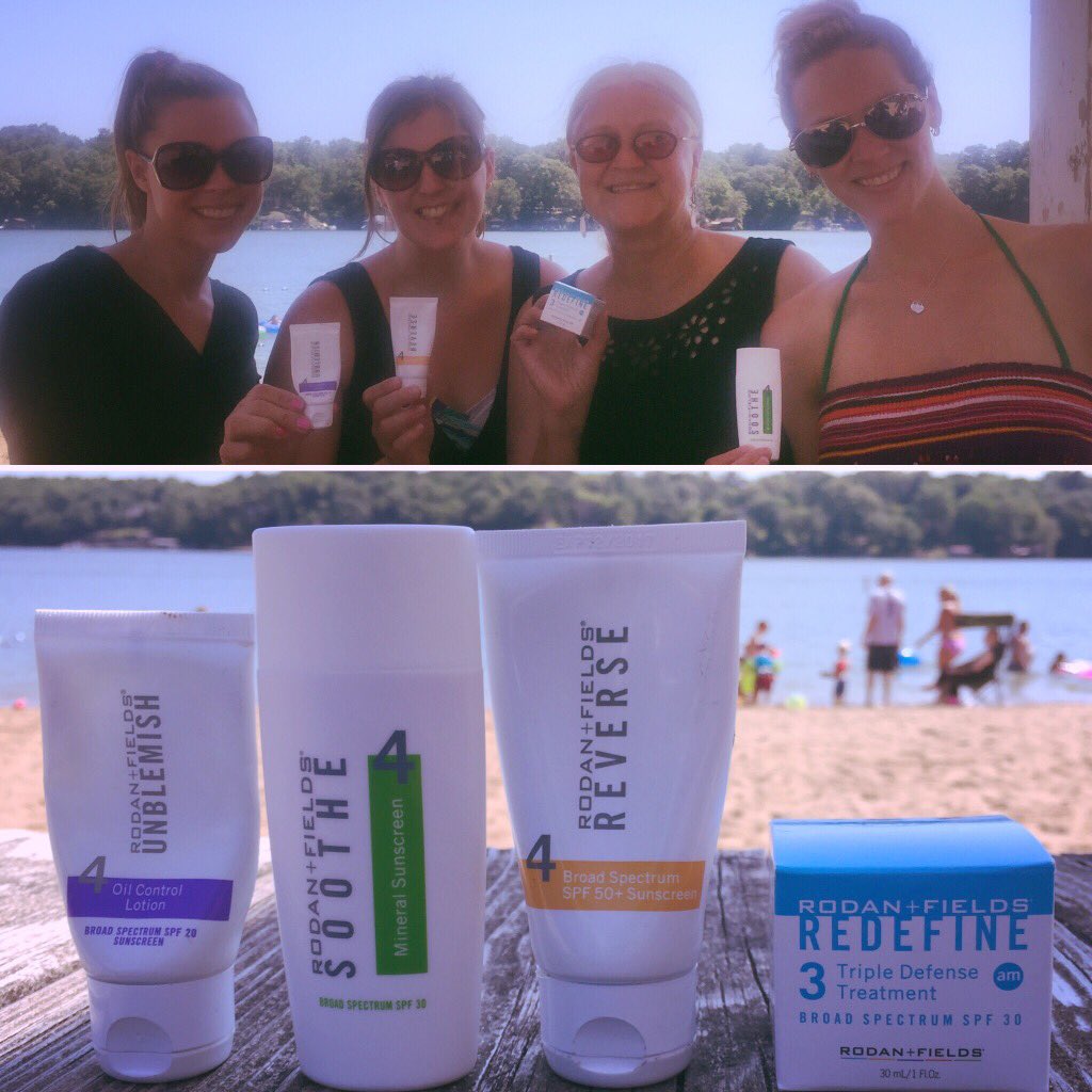 therfcouple's tweet photo. What's your #sunscreen choice? #rodanandfields has you covered! #beachday  #skincare #rfconsultant #spf #lakelife https://t.co/QEyxvChY7I