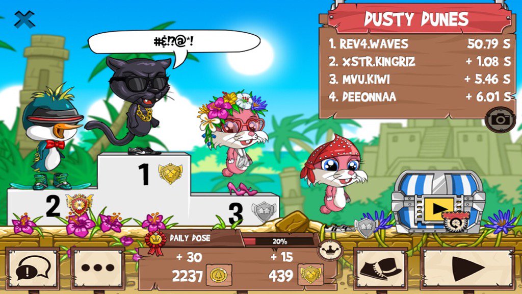 YoShankedShotz's tweet photo. Get on my level, son! #funrun2 #KingRiz #kiwi #deeonnaa https://t.co/y3Gpr4AQO0