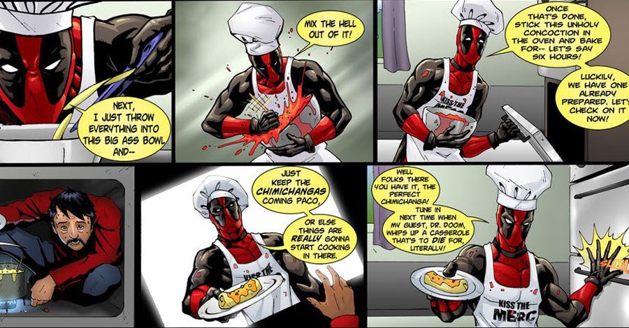 Comic Con India on X: #SuperheroSundays! - Did You Know That #Deadpool  Doesn't Actually Like Chimichangas!  / X