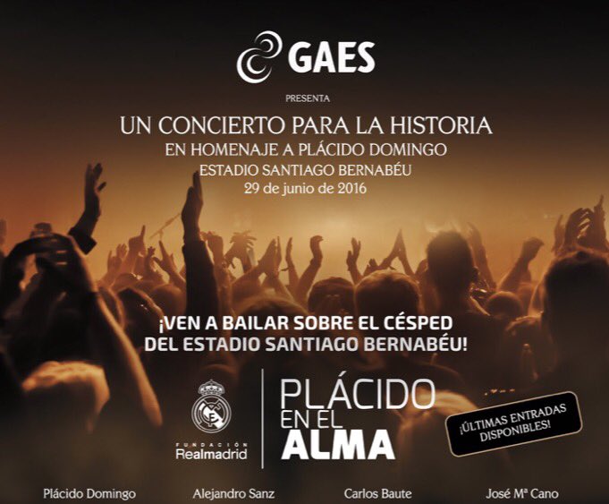 diegotorres's tweet photo. Un honor ser invitado x el Gran @PlacidoDomingo al concierto en Madrid y ser parte d algo histórico!Gracias Maestro! https://t.co/Jbyqowj75T