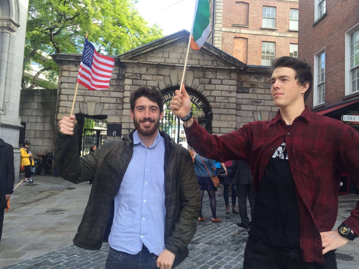 viddyad's tweet photo. Thanks @VP for your time and @WhiteHouse @MichaelDHiggs for the privilage. #dublincastle #ÁrasAnUachtaráin #Viddyad https://t.co/OwZ8scgNGd