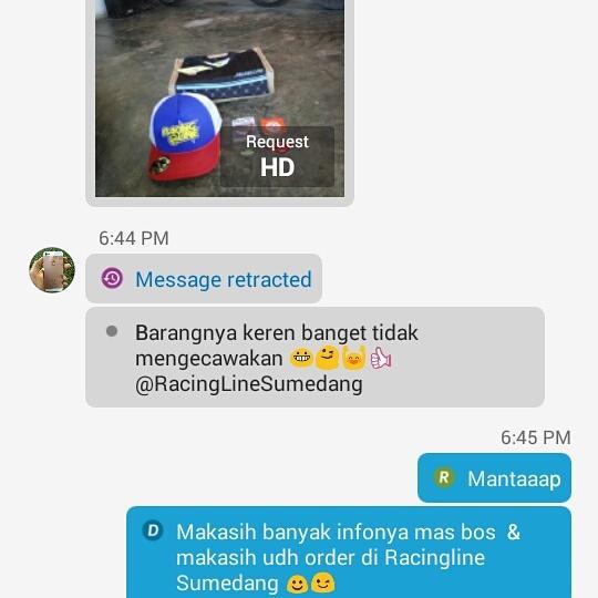 RacinglineSMD's tweet photo. Chat testimoni,
Follow instagram kita @racinglinesumedang https://t.co/JFuzfc5GvX